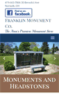 Mobile Screenshot of franklin-monument.com